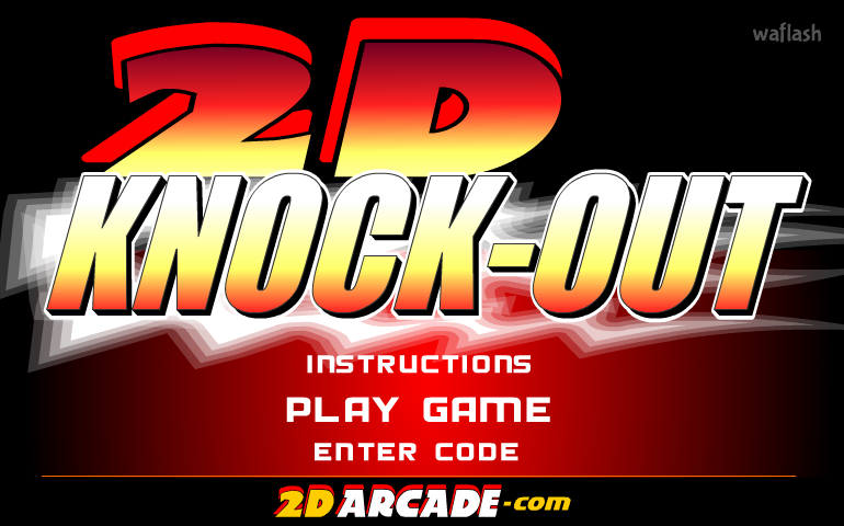 2D 녹아웃 복싱 (2D Knock-Out) 게임 화면 1
