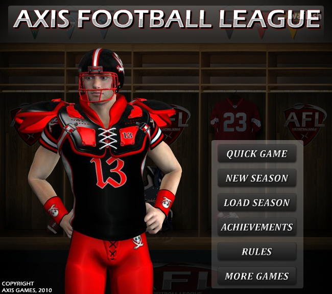 Axis Football League 게임 화면 1