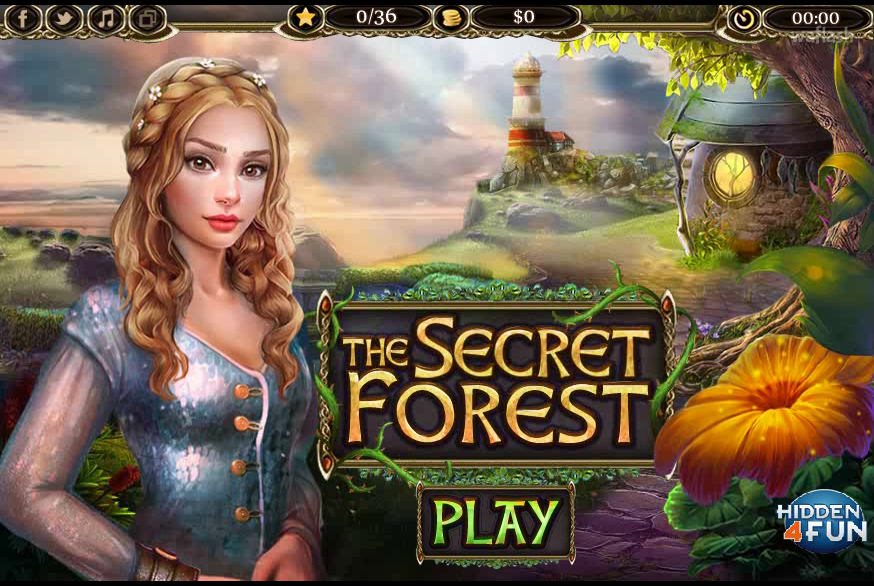 Hidden4fun 숨은그림찾기 - The Secret Forest 게임 화면 1