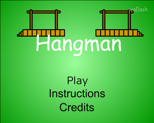 행맨 Hangman 게임 화면 1