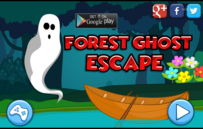 포레스트 고스트 이스케이프 (Mirchi Forest Ghost Escape) 게임 화면 1