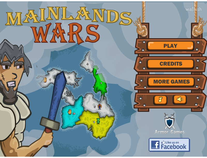 메인 랜드 워즈 - Mainlands Wars 게임 화면 1