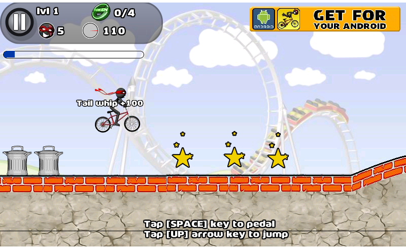 BMX 스턴트 2 (BMX Stunts 2) 게임 화면 2