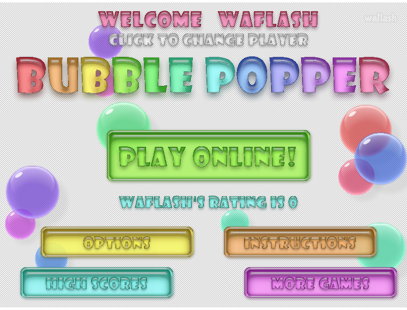 버블 팝퍼 (Bubble Popper) 게임 화면 1