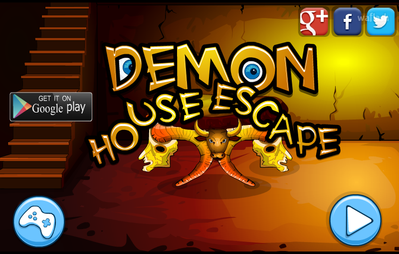 데몬 하우스 이스케이프 (Demon House Escape) 게임 화면 1