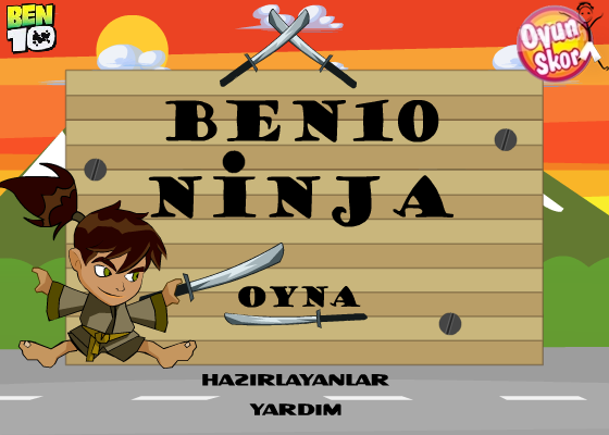 벤10 닌자 (Ben10 Ninja) 게임 화면 1