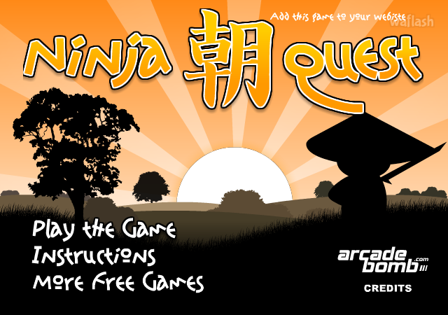 닌자 퀘스트 (Ninja Quest) 게임 화면 1