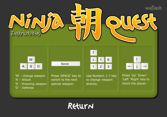 닌자 퀘스트 (Ninja Quest) 게임 화면 3