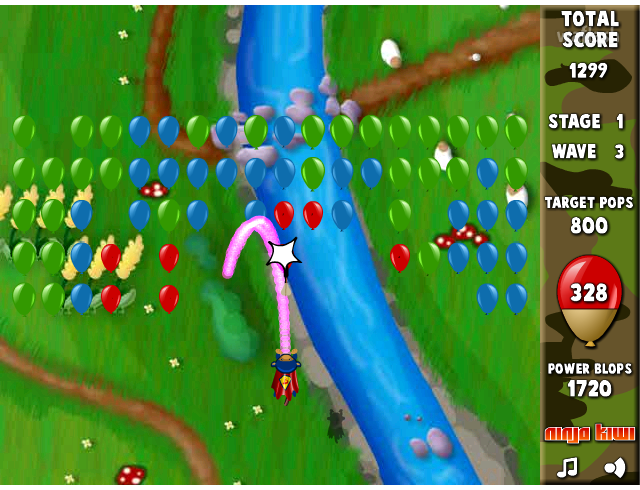 블룬즈 슈퍼 몽키 (Bloons Super Monkey) 게임 화면 2