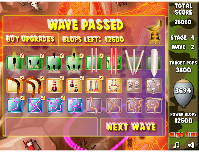 블룬즈 슈퍼 몽키 (Bloons Super Monkey) 게임 화면 3