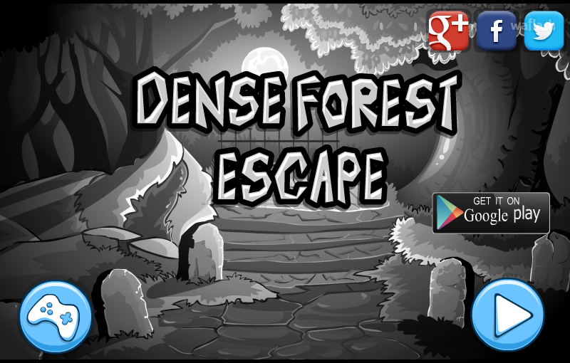 울창한 숲 탈출 (Mirchi Escape - Dense Forest Escape) 게임 화면 1