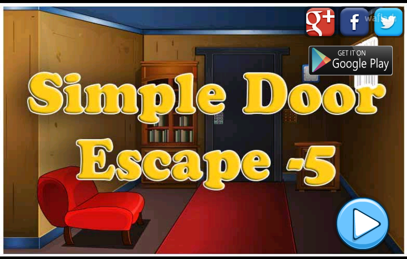 심플 도어 이스케이프 5 41~45 레벨 (Mirchi Escape - Simple Door Escape 5 41~45 Levels) 게임 화면 1