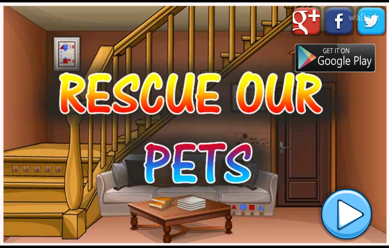 애완동물 구출 (Mirchi Escape Rescue Our Pets) 게임 화면 1