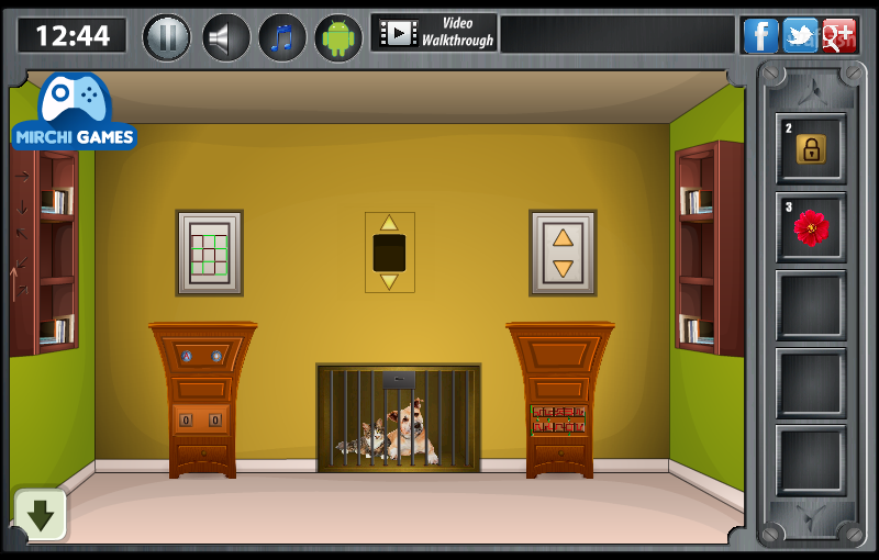 애완동물 구출 (Mirchi Escape Rescue Our Pets) 게임 화면 2