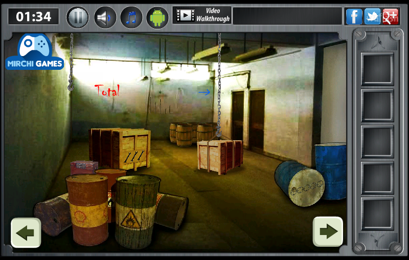 창고 탈출 (Mirchi Escape From Warehouse) 게임 화면 2