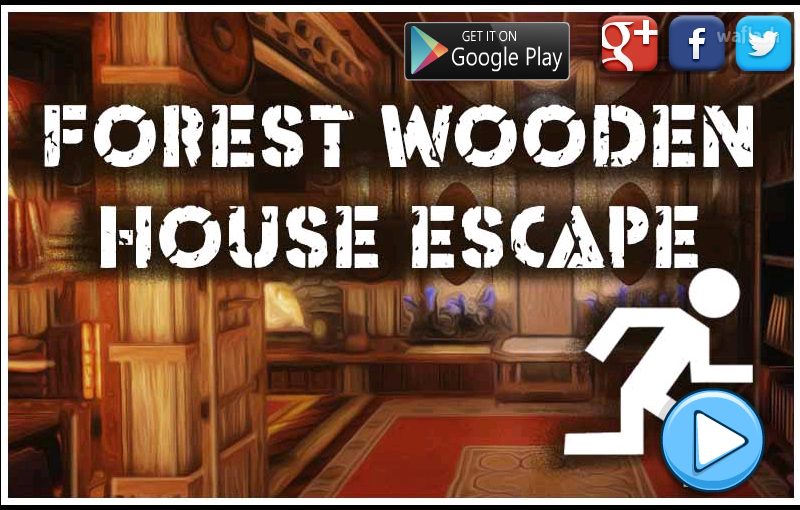 숲속 나무집 탈출 (Mirchi Escape - Forest Wooden House Escape) 게임 화면 1