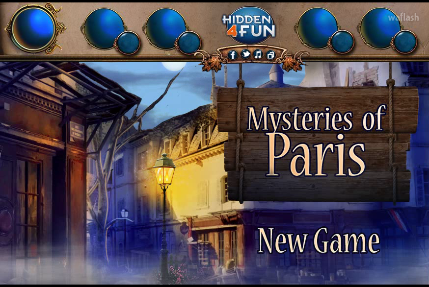 Hidden4fun 숨은그림찾기 - 미스터리 오브 파리 (Mysteries of Paris) 게임 화면 1