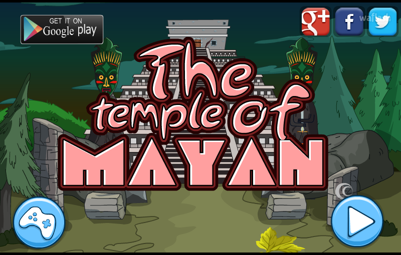 마야 사원 탈출 (Mirchi Escape - The Temple of Mayan) 게임 화면 1