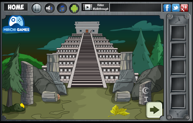 마야 사원 탈출 (Mirchi Escape - The Temple of Mayan) 게임 화면 2
