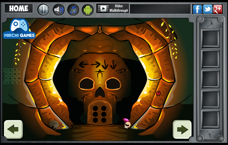 데몬 케이브 이스케이프 (Mirchi Escape - Demon Cave) 게임 화면 2