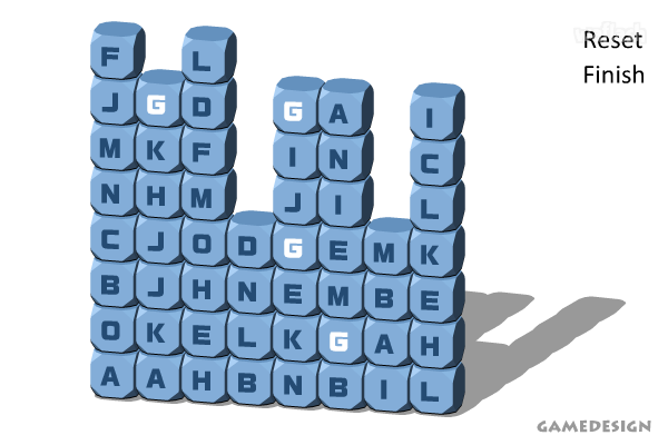 드롭 게임 화면 1
