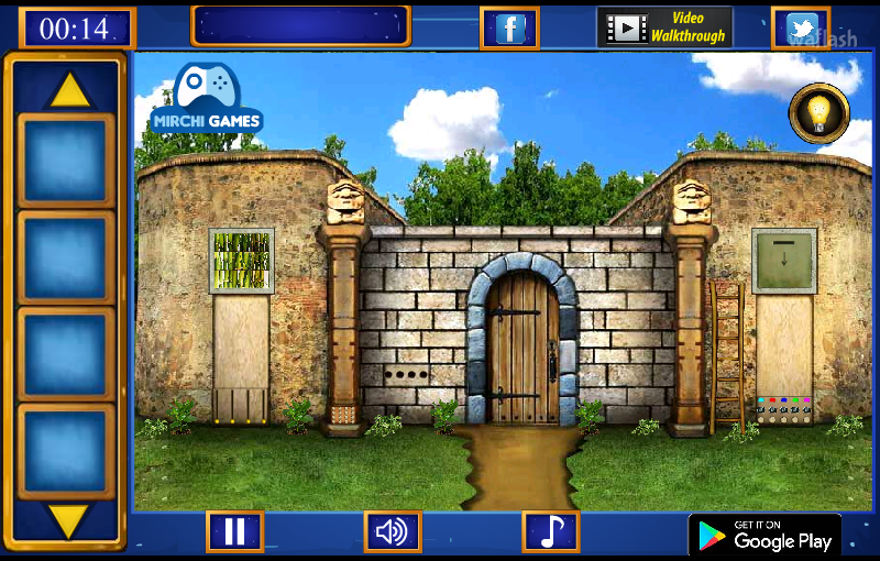 빅 포트 이스케이프 9 (Mirchi Big Fort Escape 9) 게임 화면 2