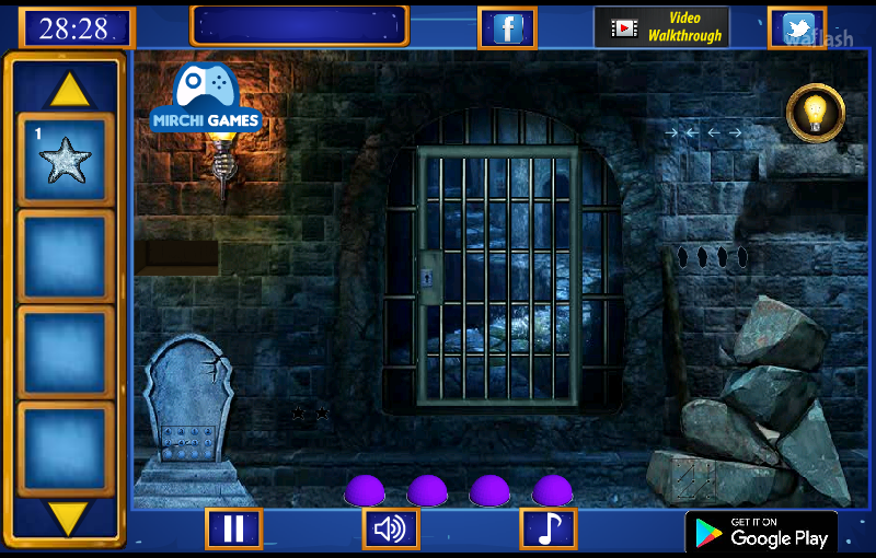 빅 포트 이스케이프 10 (Mirchi Big Fort Escape 10) 게임 화면 2