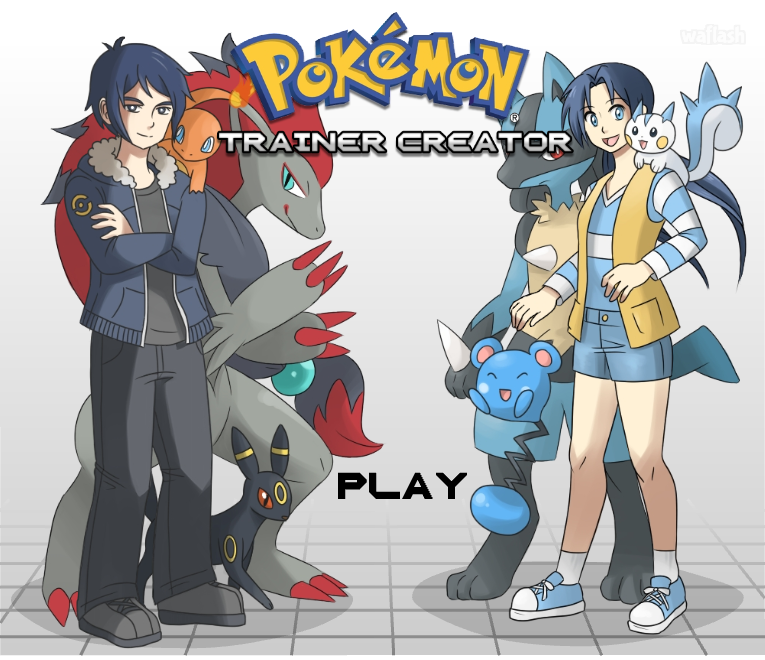 포켓몬 트레이너 크리에이터 (Pokemon Trainer Creator) 게임 화면 1
