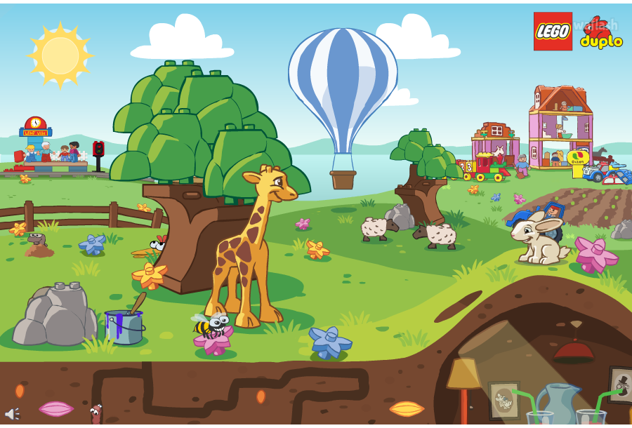 Lego Duplo Playground 게임 화면 1
