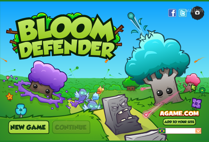 블룸 디펜더 (Bloom Defender) 게임 화면 1