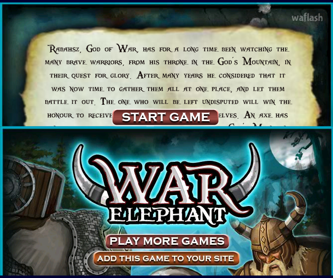 워 엘리펀트 (War Elephant) 게임 화면 1
