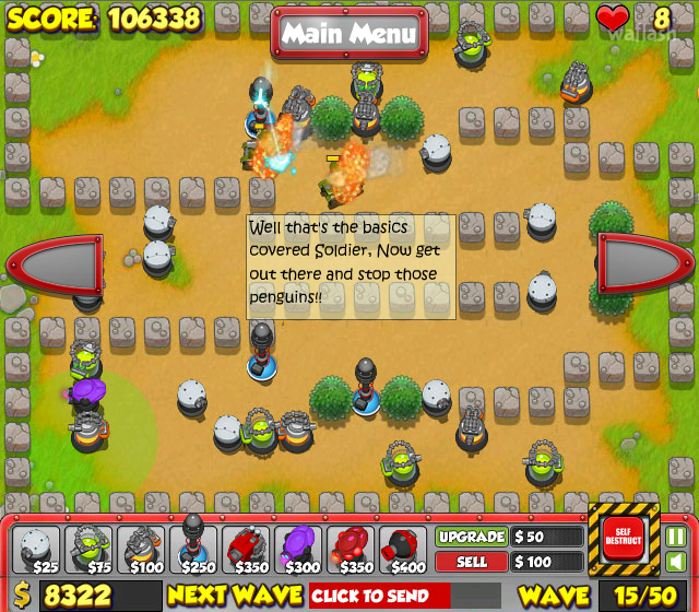 펭귄어택 4 (Penguins Attack 4) 게임 화면 5