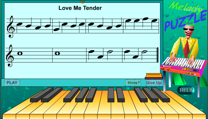멜로디 퍼즐 (Melody Puzzle) 게임 화면 1