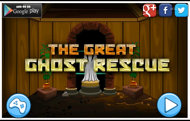 더 그레이트 고스트 레스큐 (Mirchi Escape The Great Ghost Rescue) 게임 화면 1