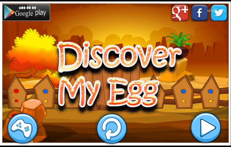 디스커버 마이 에그 (Mirchi Escape Discover My Egg) 게임 화면 1
