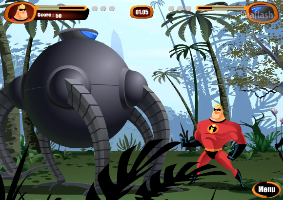 더 인크레더블 세이브 더 데이 (The Incredibles: Save The Day!) 게임 화면 2