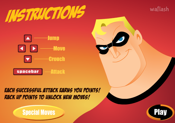 더 인크레더블 세이브 더 데이 (The Incredibles: Save The Day!) 게임 화면 3