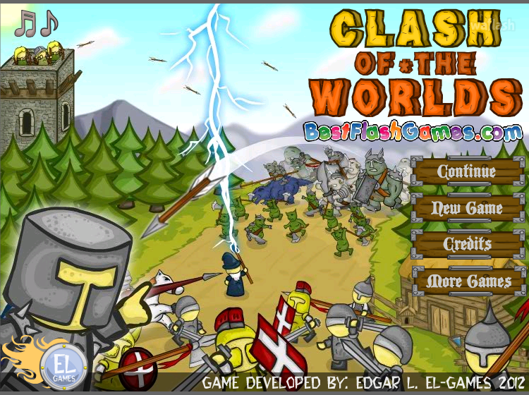 클래시 오브 더 월드 (Clash of The Worlds) 게임 화면 1