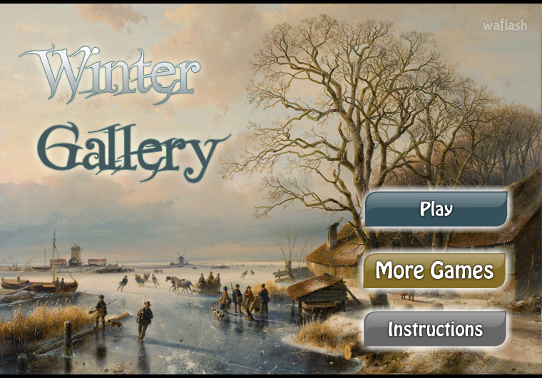 틀린그림찾기 - Winter Gallery 게임 화면 1