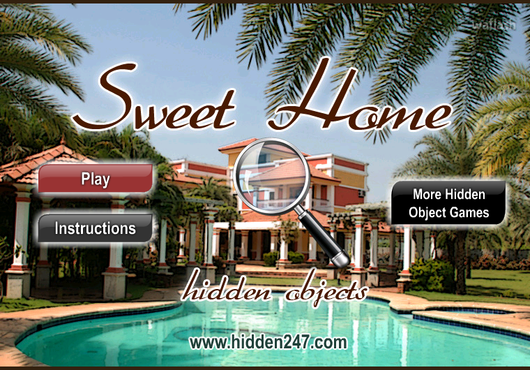 Sweet Home 숨은그림찾기 게임 화면 1