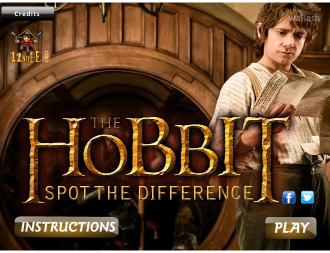틀린그림찾기 - 더 호빗 (The Hobbit - Spot The Difference) 게임 화면 1