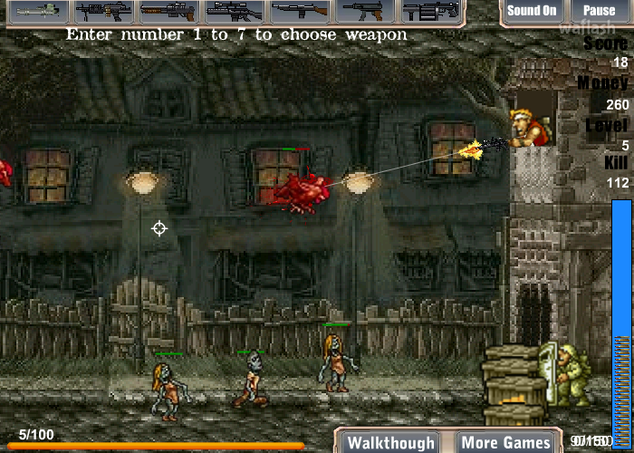 메탈 슬러그 좀비 리턴 (Metal Slug Zombies Return) 게임 화면 2