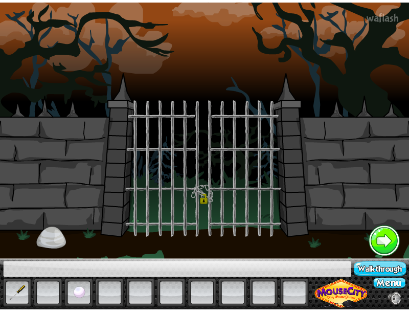 소름끼치는 묘지 탈출 (Creepy Cemetery Escape) 게임 화면 1