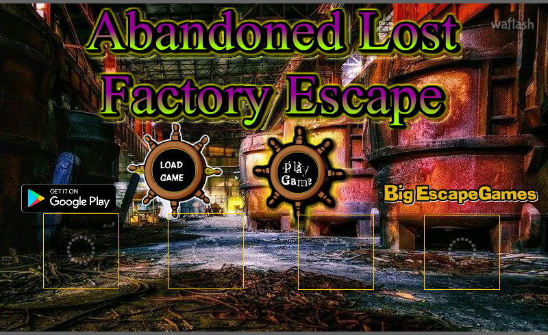 어밴던드 로스트 팩토리 이스케이프 (BEG Abandoned Lost Factory Escape) 게임 화면 1