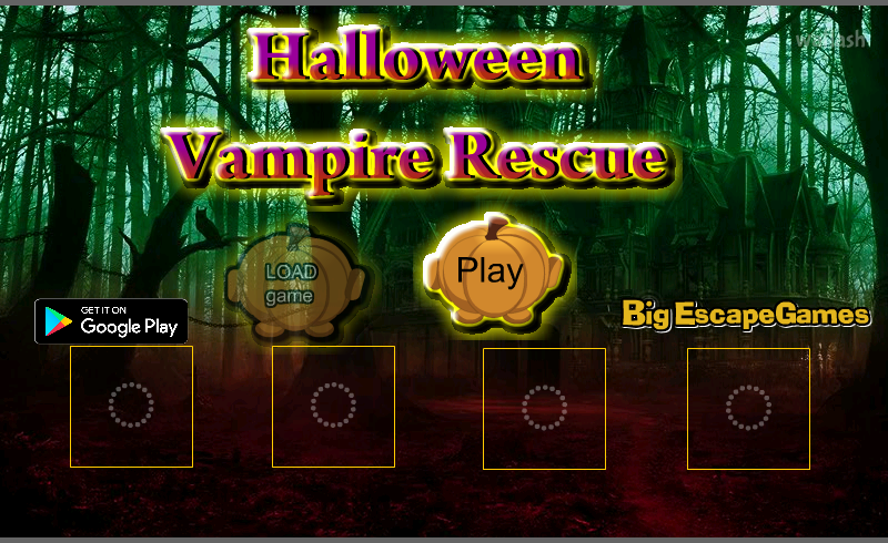 할로윈 뱀파이어 레스큐 (BEG Halloween Vampire Rescue) 게임 화면 1