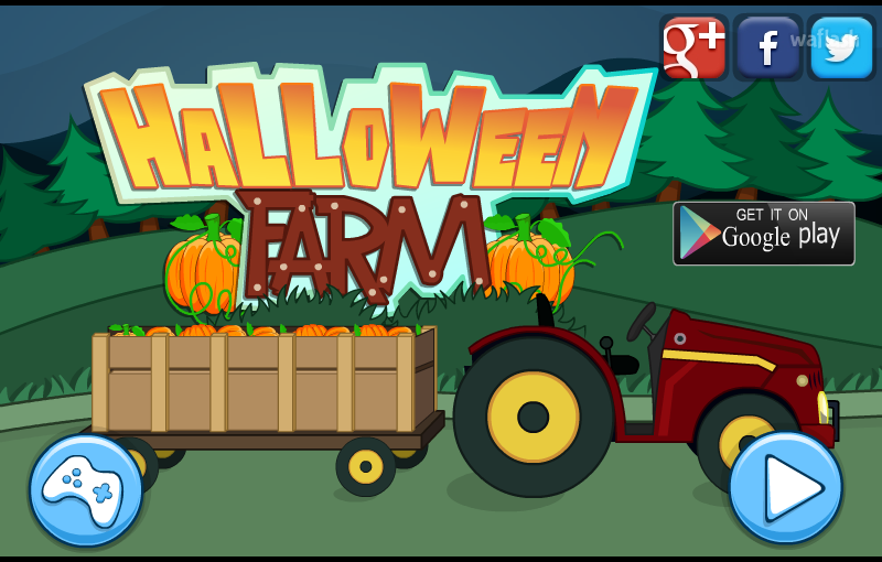 할로윈 팜 (Mirchi Halloween Farm) 게임 화면 1