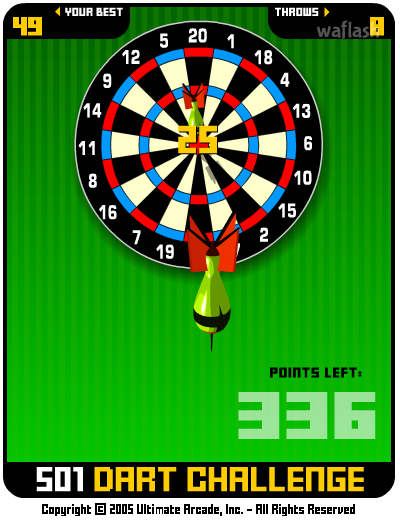 501 다트 챌린지 (501 Dart Challenge) 게임 화면 2