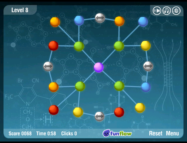 아토믹 퍼즐 (Atomic Puzzle) 게임 화면 2