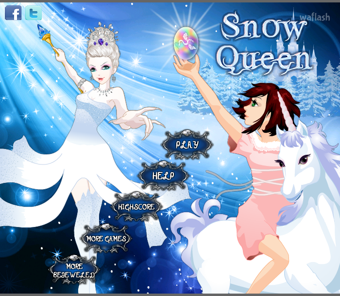 스노우 퀸 (Snow Queen) 게임 화면 1