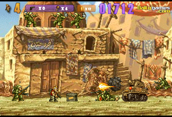 메탈 슬러그 3 브루탈 마르코 (Metal Slug 3 Brutal Marco) 게임 화면 2